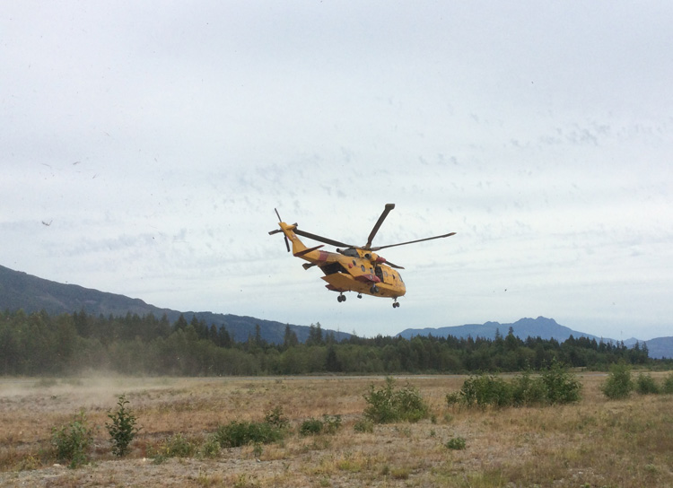 copter takeoff