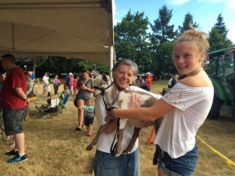 holding blair park goats