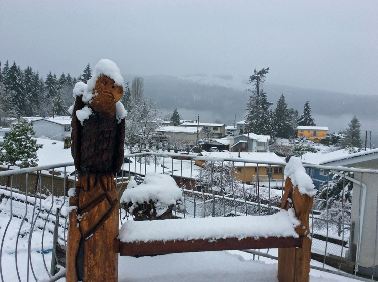 snow on boxing day